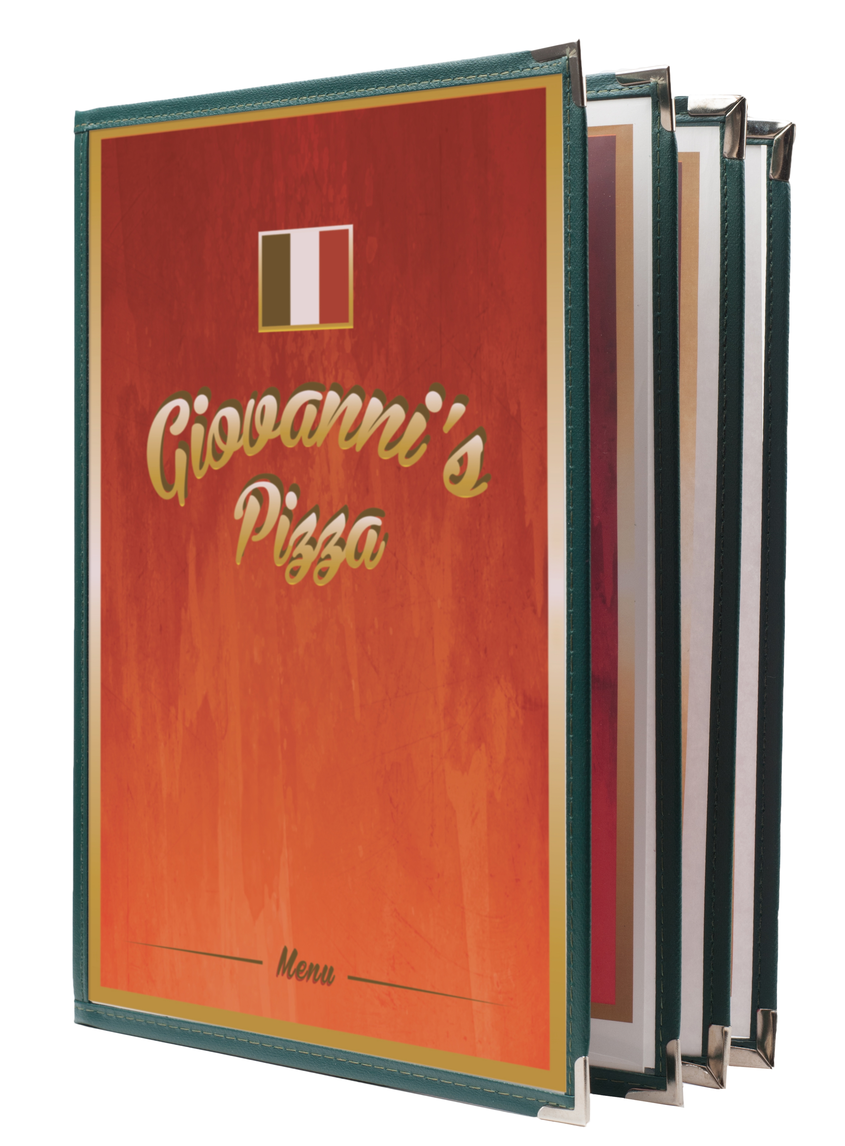 8 View Book Style Cafe Menu Covers | KNG.com